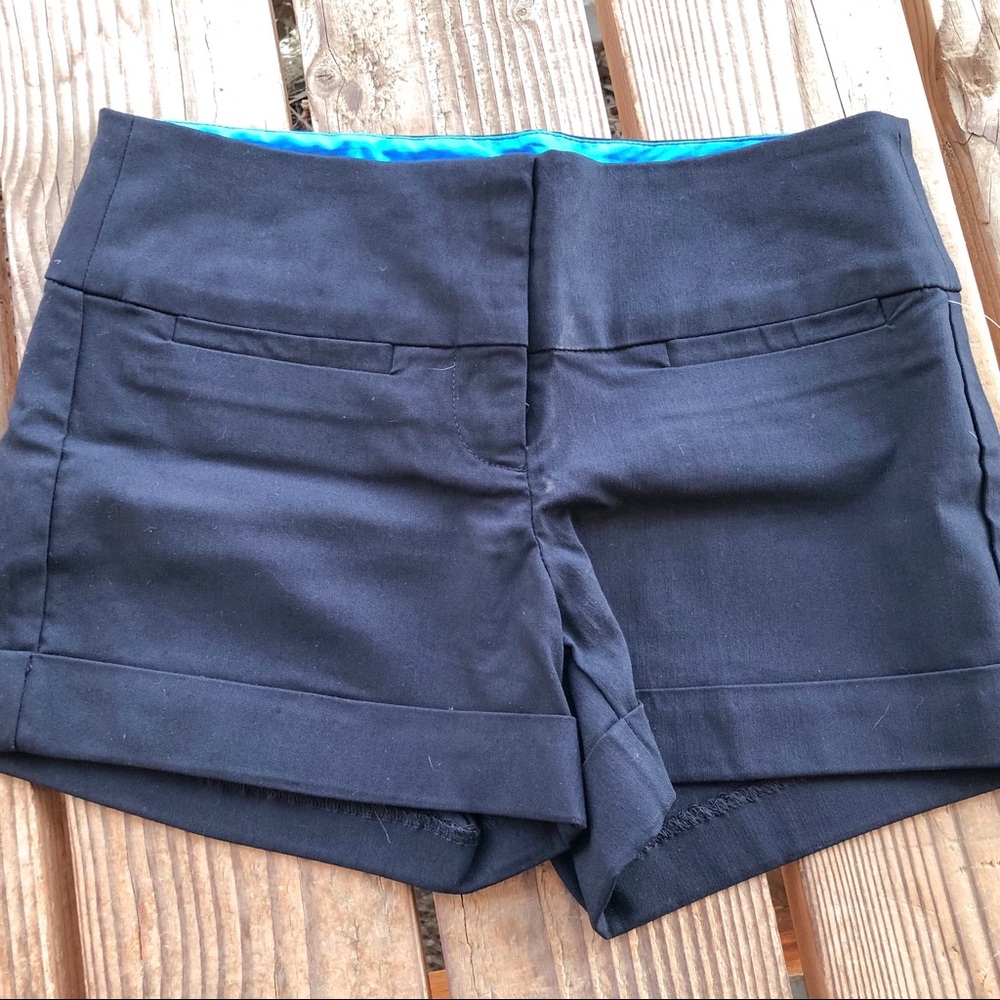 Matty M Black Shorts, Size 6